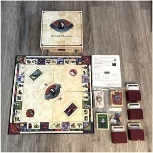 OXFORD DILEMMA 1998 board game of chance. 2-6 players. Ages 12+. EEUC.